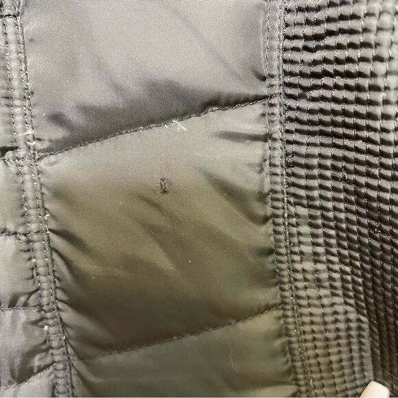 Michael Kors Long Puffer Faux Fur Hooded Jacket L - Picture 6 of 6